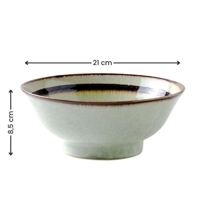 Cuenco de Ramen Japonés Wasabi